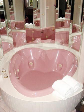 Everything You Need To Know About Fabulous Bathroom Tubs DIY #bathroomideasneeded #bathroomremodelingtips #bathroomrenovationsneutralbay #BathtubCorner Pink Bathroom, Pink Houses, Dream Room Inspiration, Pink Room, Cute Room Decor, House Room, Bath Tub, Everything Pink, Room Inspiration Bedroom