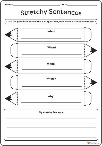 Reading and Writing Resources Archives - K-3 Teacher Resources First Grade Writing Prompts, Sentences Worksheet, Creative Writing For Kids, Reading Corner Classroom, Parts Of Speech Activities, Primary Writing, Third Grade Writing, Posters Classroom, 3rd Grade Writing