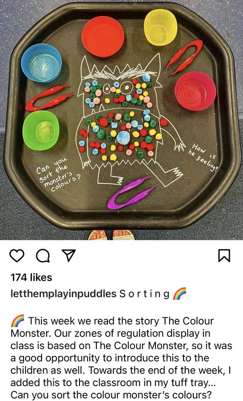 Simple Maths Activities Eyfs, Emotion Eyfs Activities, Tuff Tray Activities For Preschool, Sen Tuff Tray Ideas, Eyfs Sorting Activities, Emotions Tuff Tray, Messy Playroom, Emotions Tuff Tray Ideas, Emotion Tuff Tray Ideas