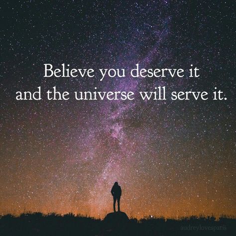 Quotes Mind, Abundance Quotes, Universe Quotes, Quotes Thoughts, You Deserve It, Love Is, Infj, Spiritual Awakening, Positive Thoughts