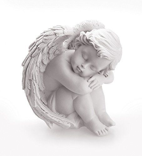 Porcelain Angel Figurines, Angle Statue, Praying Cherub, Christus Tattoo, Baby Memorial Tattoos, Cherub Statue, Cherub Tattoo, Angel Tattoo Designs, Angel Drawing