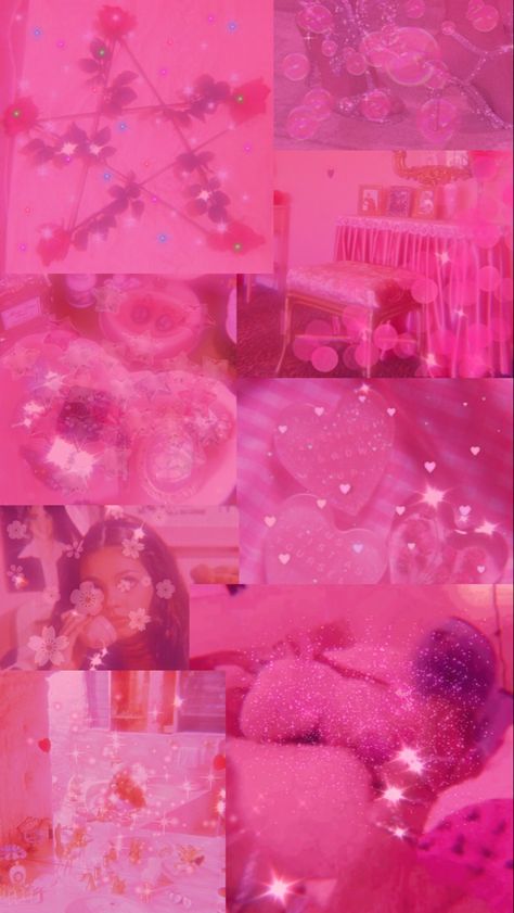 Pink 90s Wallpaper, 90s Wallpaper Iphone, Hot Pink Things, 90's Aesthetic Wallpaper Retro, Pink Aesthetic Baddie, Pink Aesthetic Moodboard, Tunnel Wallpaper, Heart Tunnel, Pink Baddie