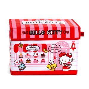 Hello Kitty Folding Storage Box - Sanrio Square Bedroom, Walking Cartoon, Kuromi Anime, Closet Clothes Storage, Anime Bag, My Melody Cinnamoroll, Storage Box With Lid, Melody Cinnamoroll, Canvas Storage