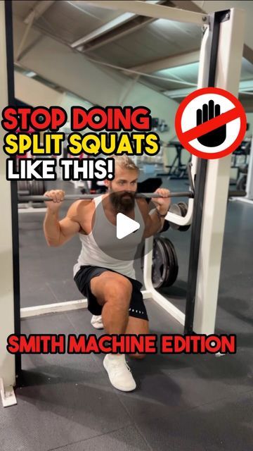 Smith Machine Reverse Lunge, Smith Machine Split Squats, Smith Machine Quad Workout, Squat Lunges, Split Squats, Lifestyle Coach, Quad Exercises, Smith Machine, Lifestyle Coaching