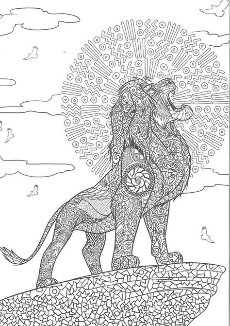 Mandalas Mandala Art Animals, Disney Mandala Coloring Pages, Mandala Disney, Mandala Animals, Colouring Pages Mandala Animals, Mandala Animal, Coloring Pages Inspirational, Disney Colors, Adult Colouring Pages