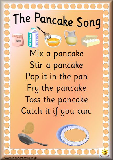 PancakeDay Pancake Day Eyfs Activities, Pancake Day Activities, Pancake Day Crafts, Shrove Tuesday Activities, Pancake Song, Eric Carle Activities, Pancake Tuesday, Preschool Cooking, Pre-k Science