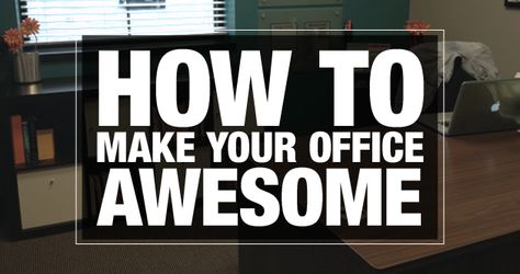 HOW TO | Make Your Office Awesome | ellecampbell.org #youthmin #stumin Pastor Office Decor Ideas, School Secretary Office, Pastor Office, Pastors Office, Office Decoration Ideas, Going Paperless, Office Decor Professional Business, Modern Office Interior, Male Office Decor