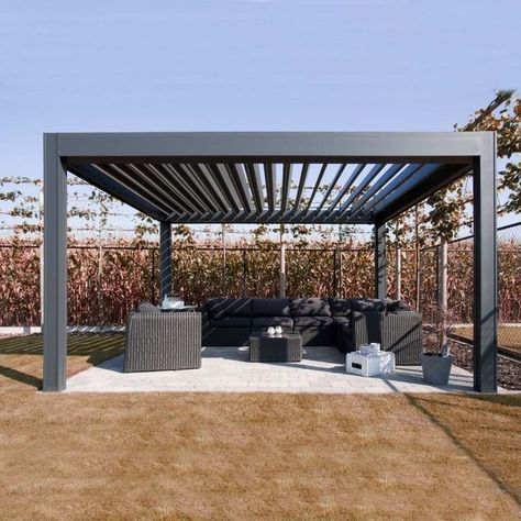 Smart Roof Smart Roof Design, Smart Pergola, Louvered Roof, Aluminum Gazebo, Shelves Design, Beautiful Vacation Destinations, Patio Deck Designs, Pergola Ideas, Wood Pergola