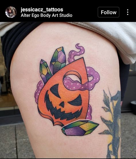 Tiny Jack O Lantern Tattoo, Jack O Lantern Tattoo, Lantern Tattoo, Tattoo Reference, Reference Art, Halloween Tattoos, Jack O, Cute Tattoos, Jack O Lantern