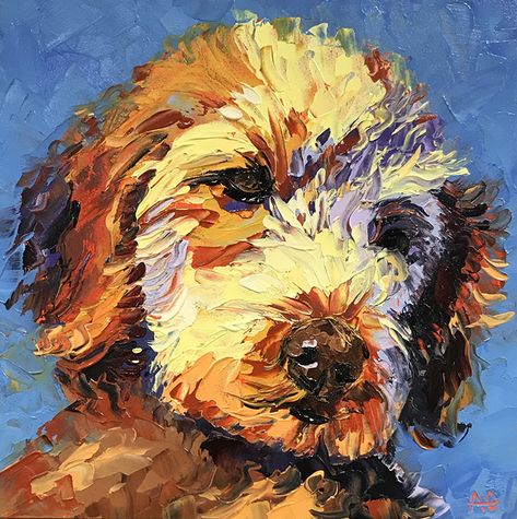 Palette Knife Portrait Painting, Acrylic Painting Using Palette Knife, Palate Knife Painting, Palet Knife Painting, Palette Knife Portrait, Palette Knife Painting Abstract, Pallet Knife Painting, Animal Paintings Acrylic, Pet Portrait Paintings