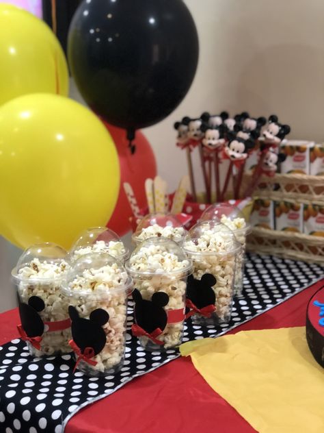 Candy Table Ideas Mickey Mouse, Mickey Mouse Candy Bar Ideas, Mickey Mouse Birthday Dessert Table, Mickey Mouse Birthday Treats, Mickey Mouse Birthday Decorations Boys, 1st Birthday Boy Mickey Mouse, Mickey 1st Birthday Boy, Mickey Mouse First Birthday Boy, Mickey Mouse 1st Birthday Party Boy