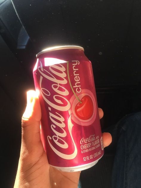 Cherry Coke Aesthetic, Cherry Vanilla Coke, Coke Aesthetic, Cherry Soda, Cherry Girl, Americana Aesthetic, Cherry Coke, Cherry Coke Can, Recipe Drawing