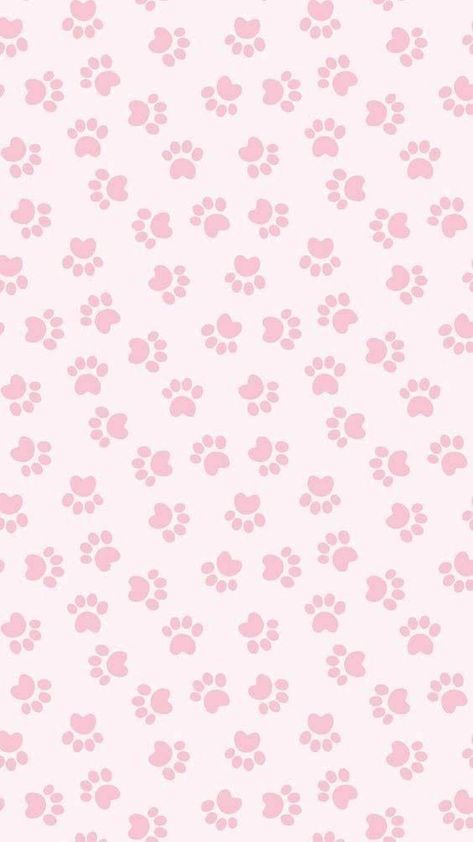 Paw Wallpaper Iphone, Cat Paw Wallpaper, Pink Dog Wallpaper, Iphone Images, Paw Wallpaper, Iphone Image, Cute Pink Background, Pink Wallpaper Backgrounds, Pink Paws