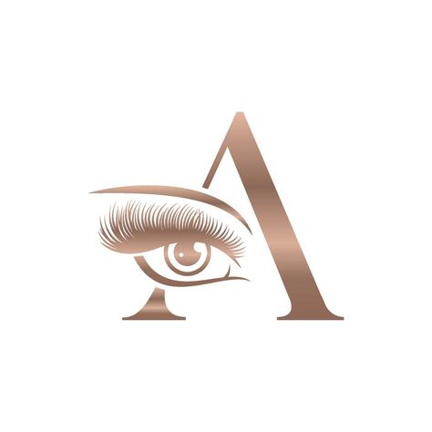 Lashes Design Logo, Logo For Lashes, Lash Logos Ideas, Logo Eyelash Extensions Design, As Logo Design Letters, Lashes Logo Graphics, Eyelash Logo Design Lashes, Lash Logo Design Ideas, Lash Business Logo