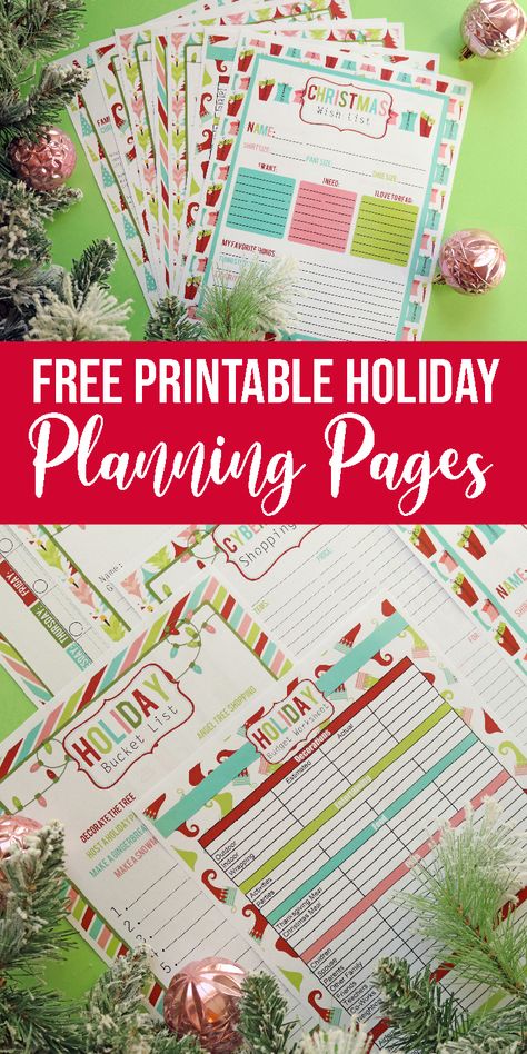 Christmas Gift Planning Free Printable, Christmas Binder Printables Free, Christmas Budget Printable Free, Happy Planner Christmas Free Printables, Christmas Planner Printables Free 2023, Free Christmas Planner Printables, Christmas Planning Printables Free, Christmas Gift List Printable Free, Advent Calendar Printable Free