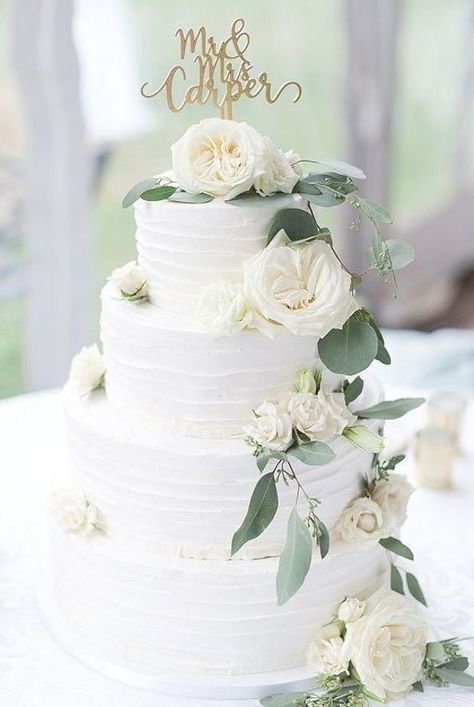 sage eucalyptus wedding cake #wedding #weddings #weddingcolors #greenweddings #hmp Sage Wedding Colors, Sage Green Wedding Colors, Colorful Wedding Cakes, Green Wedding Cake, Summer Wedding Cakes, Brides Cake, Green Wedding Colors, Sage Wedding, Wedding Themes Fall