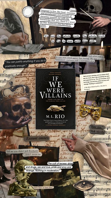 Villian Mood Board, All Of Us Villains Fanart Book, If We Were Villains Cover, If Were Villains, If We Were Villains Poster, If We Were Villains Aesthetic Wallpaper, We Were Villains, If We Were Villians Book, If We Were Villains Characters