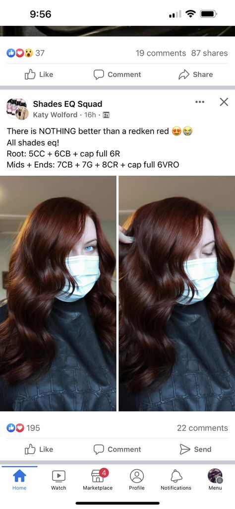 Dark Auburn Hair Shades Eq, Auburn Hair Color Redken Formula, Pravana Auburn Hair Formula, Dark Auburn Hair Formula, Auburn Hair Shades Eq, Redken Shades Eq Formulas Cooper, 6cb Redken Shades Eq, Dark Cowboy Copper Hair Formula, Auburn Hair Color Formulas Redken