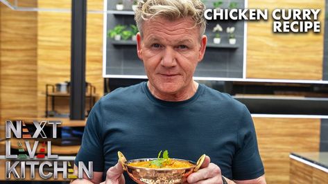 How to Make Gordon Ramsay's Butter Chicken in 15 Minutes Gordon Ramsay Curry In A Hurry, Gordon Ramsay Butter Chicken Recipe, Gordon Ramsay Butter Chicken, Gordon Ramsay Home Cooking, Curry In A Hurry, Gordon Ramsay Recipe, Chef Gordon, Tv Food, Chicken Dish