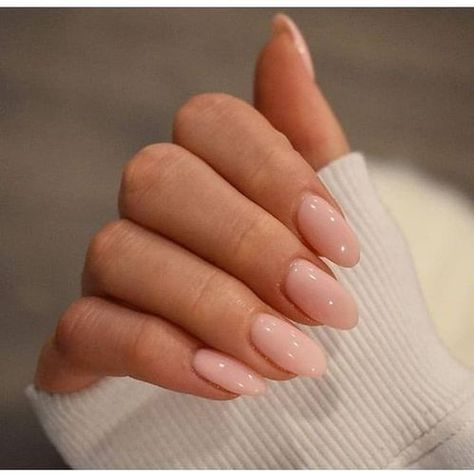 Rosé Nails All Day, This Summer's Biggest Manicure Trend | Grazia Grad Nails, Rounded Acrylic Nails, Nail Collection, Nagellack Trends, Her Nails, Simple Acrylic Nails, Rose Nails, Almond Acrylic Nails, Round Nails