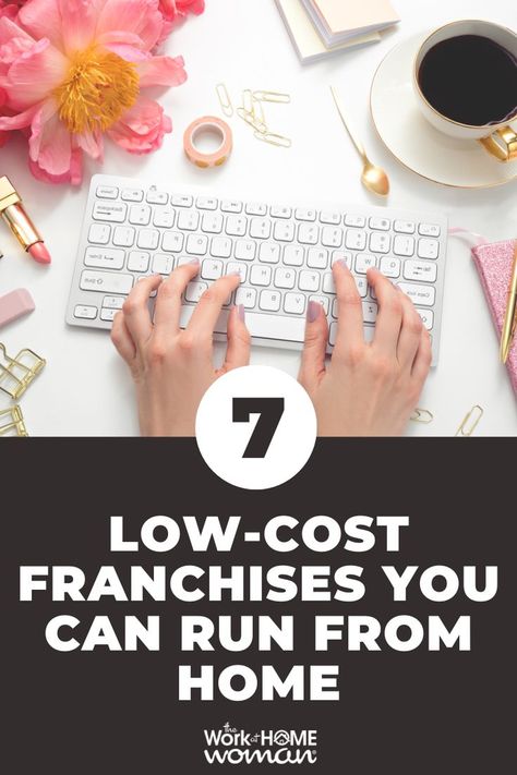 7 Low-Cost Franchises You Can Run From Home - Here are 7 low-cost franchise business ideas! Low Cost Business Ideas, Low Cost Business, Small Business From Home, Startup Ideas, Start A Small Business, Start A Business From Home, Product Based Business, Ways To Get Money, Making Money From Home