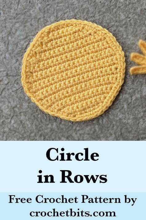 Discover this crochet circle pattern made in rows! Perfect for creating coasters, rugs, or unique decor, this simple yet eye-catching design adds texture and style to any project.

#crochetcircle #crochetcircleinrows #crochetshape #crochetdecor Crochet Semi Circle Pattern, Crochet Circles Pattern Free, Crochet Half Circle Pattern, Crochet Semicircle, Circle Crochet Pattern, Crochet Half Circle, Crochet Circle Pattern, Circle Crochet, Crochet Flats