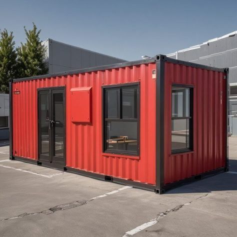 Looking for an affordable and quick building solution? 🏠 Check out SAMAN Portable’s Portable Cabin Building! Customizable, eco-friendly, and ideal for any use! 🚚 Free delivery in Bangalore! Learn more: https://www.samanportable.com/product/portable-cabin-building/ Prefab Office, Cabin Building, Portable Sheds, Pre Engineered Buildings, Prefab Container Homes, Cabin Modern, Cargo Container House, Industrial Sheds, Prefab Buildings