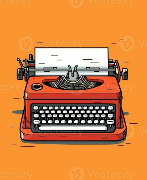 AI Generative old retro typewriter with paper vector Vector Cityscape, Old Typewriter, Paper Vector, Retro Typewriter, Beauty Skin Care Routine, Typewriter, Care Routine, Beauty Skin, Cityscape