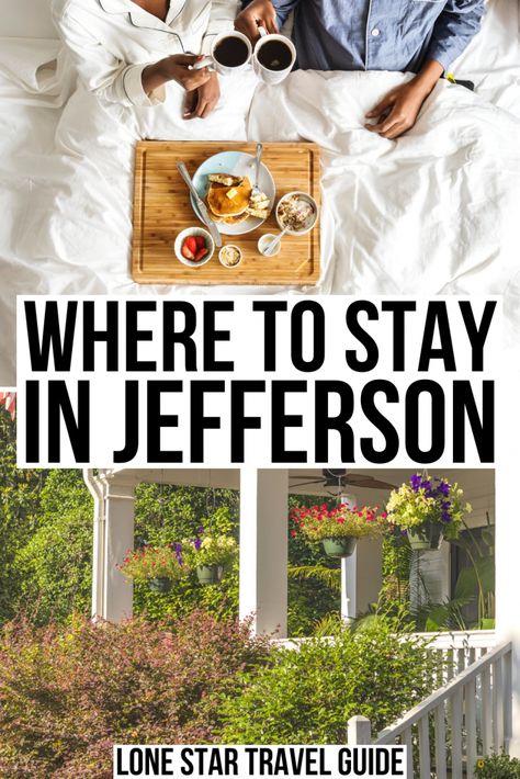 5 Gorgeous Bed and Breakfasts in Jefferson, TX - Lone Star Travel Guide Jefferson Texas Things To Do, Jefferson Tx Things To Do, Jefferson Texas, Texas Weekend Getaways, Beautiful Places In Usa, Best Bed And Breakfast, Travel Texas, Cozy Rooms, Gorgeous Bed