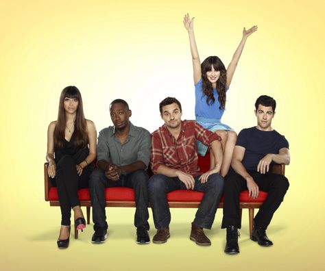 New Girl New Girl Poster, New Girl Characters, New Girl Cast, New Girl Tv Show, Jake Johnson, Girl Posters, Zooey Deschanel, Girls Characters, Best Tv