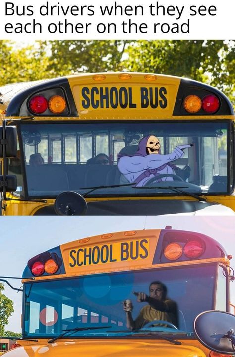 Bus Driver Humor, The Wheels On The Bus, School Bus Driver, Wheels On The Bus, School Memes, Go To School, Bus Driver, The Bus, School Bus