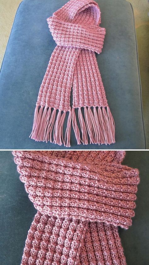 Heartwarming Knit Scarf - Free Pattern Free Scarf Knitting Patterns For Kids, Childs Scarf Knitting Pattern Free, Kids Scarf Knitting Pattern, Childrens Scarf Pattern, Kids Scarves Knit, Easy Scarf Knitting Patterns, Childrens Scarf, Knitted Stuff, Knitting Scarf