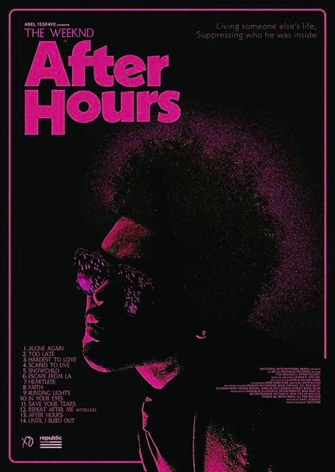 The Weekend Posters Aesthetic, Weekend Posters Aesthetic, The Weeknd Poster After Hours, The Weeknd Pink Poster, The Weekend Homescreen, Pink The Weeknd Wallpaper, Poster Prints The Weeknd, The Weekend Poster Prints, The Weeknd Graphic Design