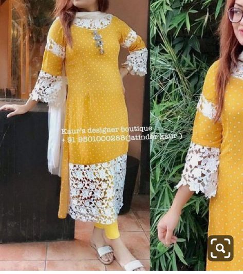 Broad lace designs, crotia lace Cotton Lace Design On Suits, Lace Suit Design, Formal Abaya, Bridal Abaya, Lace Designs On Suits, Kurti Sleeves Design, Lace Suit, Lace Dress Design, Designer Kurti Patterns