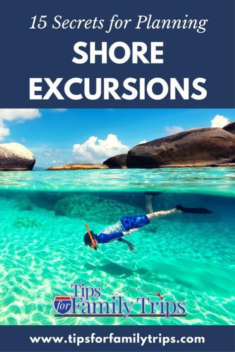 15 secrets to planning shore excursions on your cruise | tipsforfamilytrips.com | cruise tips for families | travel Cruise With Kids, Cruise Ideas, Cruise Essentials, Cruise Fashion, Cruise Excursions, Cruise Liner, Alaskan Cruise, Cruise Destinations, Royal Caribbean Cruise