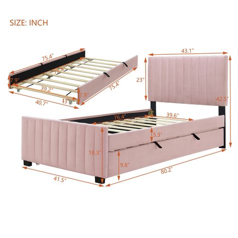 Bed Frames Twin Size, Bed Frames Twin, Twin Platform Bed Frame, Upholstered Box Springs, Twin Size Bed Frame, Velvet Upholstered Bed, Twin Platform Bed, Twin Bed Frame, Wood Bed Frame