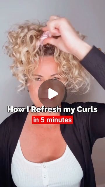 Curly Hair Style Tips on Instagram: "In between washes, our curls can start to look frizzy, loosing its shape which makes us want to refresh them in some way!⁣ ⁣ So sometimes it’s nice to give your curls a quick refresh without having to wash them again.   @curlysecret have the amazing The Curl Rescue Refresh Spray, which is my to go on refresh days. This 3- in- product can be used as a refresher, as a leave in or as a detangler. I think the results speak for themselves!!  ⁣  If you want to try out the Curl Rescue Refresh Spray head over to my stories or bio for the link. With code Ingecurls you save money at checkout.   ⁣The frequency of “needing a curl refresh” will differ from one person to the next. But the surest way to know is as soon as the curls start to develop unwanted frizz, and Next Day Curly Hair Refresh, How To Refresh Curly Hair In The Morning, Curl Refresh, Second Day Curly Hair Refresh, Wavy Hair Refresh, Frizzy Hair Styles, Curl Refresh Routine, Refresh Curls Next Day, How To Refresh Curly Hair