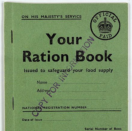 Ration Book, 1940s Party, Gill Sans, History Classroom, The Blitz, Interesting History, British History, World History, American History