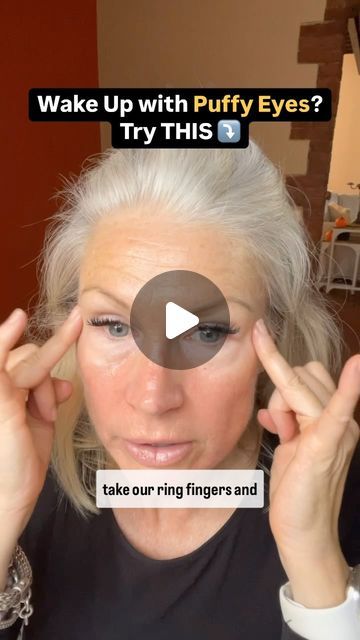 Liz Wadden | Face Yoga Specialist on Instagram: "REDUCE PUFFY EYES   1 Using your ring fingers, gently tap under your eyes, starting from the outside and working your way in. Pause at the inner corners for 10 seconds, pressing this acupressure point.   2 Continue in a circle, coming back down under your eyebrows and around,back to this acupressure point again, pausing for 1️⃣0️⃣ seconds here each time.   3. Keep the tapping going for 1️⃣ minute or more if you like.   This helps with lymphatic drainage around your eye area and reduces puffiness and water retention.   Just a light touch is needed; don’t drag your skin!   Follow for more! ❤️  Share with a friend 🫶🏼  🎀🎀🎀🎀🎀🎀🎀🎀🎀🎀🎀🎀🎀🎀  🎀This October, Qure Skincare in honour of Breast Cancer Awareness Month, are offering something Reducing Eye Puffiness, Eye Puffiness Remedies, Puffiness Under Eyes, Puffy Under Eyes, Puffy Eyes Remedy, Acupressure Point, Facial Toning, Under Eye Puffiness, Exercise Ideas