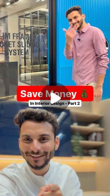 Sourabh Jain | Design Educator on Instagram: "“SAVE” this reel and Save Money & Time in your Interior design project!   Advantages of using these panels :   🪛 Easy Installation: Screw directly into the wall - no plywood or MDF needed  🎨 Endless Options: Tons of colors, patterns, and finishes (wood, stone, etc.)  💧 Durable: Termite-proof and waterproof  ✅ Hide Imperfections: Cover up seepage or uneven walls  💰 Budget-Friendly: Way cheaper than traditional paneling Want to know the brand of these awesome PVC panels?   Comment below!  [wall paneling, homeinteriors, indianhomes, houme, homeindia, houmeindia, interior design ]" Cassette Ac Ceiling Design Living Room, Traditional Paneling, Pvc Wall Panels Bedroom, Reels Cover Design, Pvc Wall Panels Designs, Livng Room, Reels Cover, Mdf Wall Panels, Crockery Unit Design