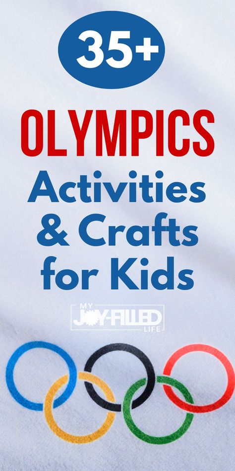 Celebrate the Olympics with these fun Olympic-themed crafts & activities for kids. From ring tossing, to edible torches, to mapping the countries & keeping a medal count, there is something for everyone to enjoy! Diy Olympic Torch, Olympic Torch Craft, Olympic Themed Activities, Summer Olympics Crafts, Olympic Theme Party, Olympic Games For Kids, Olympic Idea, Kids Olympics, Olympic Crafts