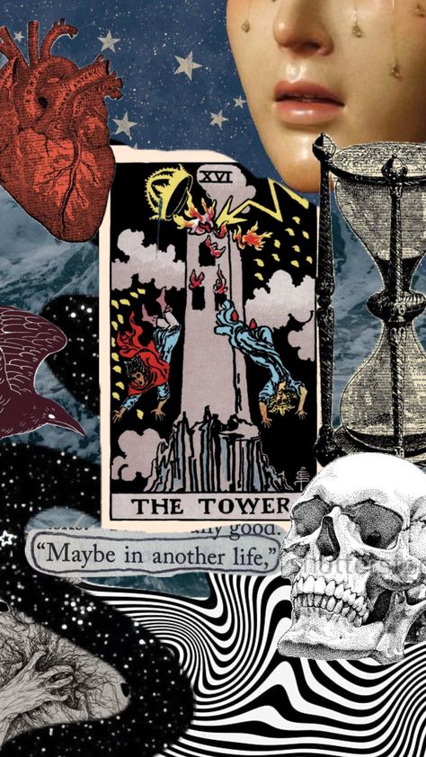 #thetower #tarot The Tower Tarot, The Tower, Tower