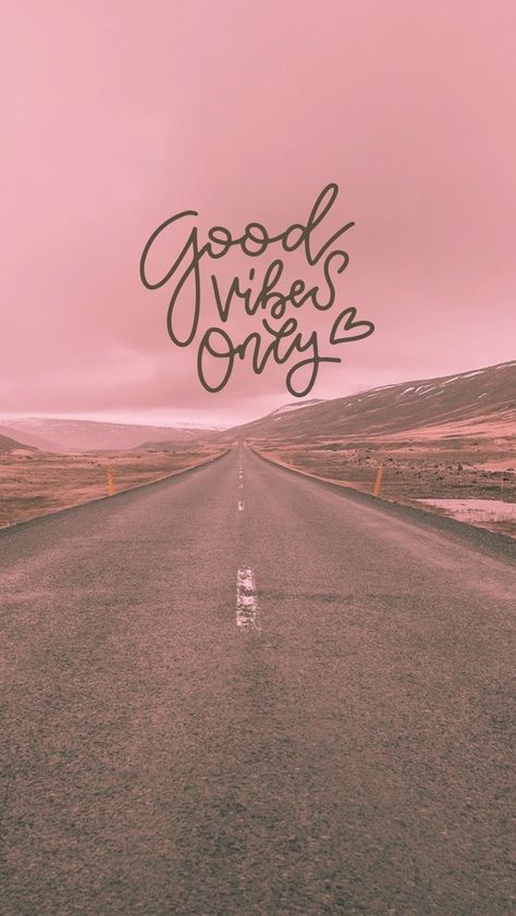 Goodvibes Wallpaper, Pink Wallpaper Quotes, Good Vibes Wallpaper, Wallpaper Vibes, Positive Quotes Wallpaper, Motivational Quotes Wallpaper, Love Backgrounds, Summer Backgrounds, Framed Quotes