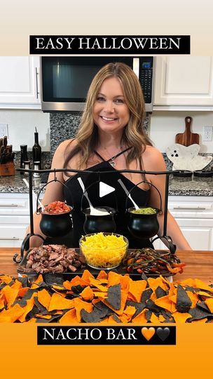 446K views · 37K reactions | HALLOWEEN NACHO BAR 🖤🧡 This looks so cute and is super easy to set up! #halloween #halloweenfood | Ryan Armendariz Halloween Nacho Bar, Halloween Nachos, Madison Calley, Nacho Bar, Fall Snacks, Charcuterie And Cheese Board, Halloween Decorating, Halloween Food, Up Halloween