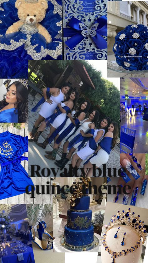 Quince Court Pictures, Royal Blue Quinceanera Ideas, Royal Blue Quinceanera Theme, Quinceanera Songs, Blue Quinceanera Ideas, Blue Quinceanera Theme, Quinceanera Blue, Light Blue Quince, Royal Blue Quince