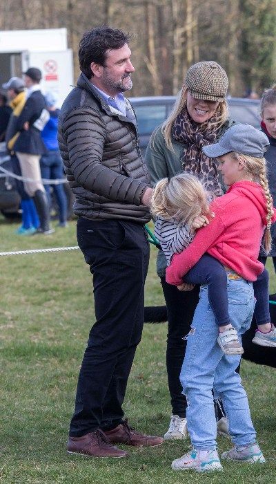 Autumn Phillips steps out with new boyfriend and daughters Isla and Savannah | HELLO! Lena Tindall, Isla Phillips, Autumn Kelly, Divorce Wife, Autumn Phillips, Autumn Looks, Peter Phillips, Horse Trials, New Partner