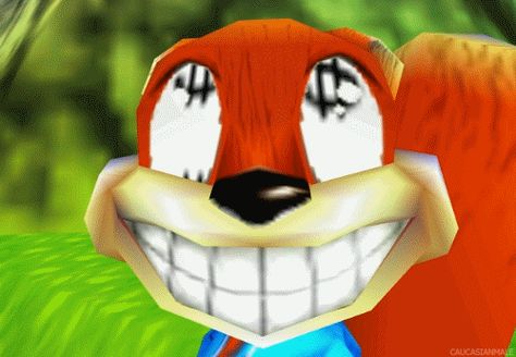 Conkers Bad Fur Day Art, Gif Money, Conkers Bad Fur Day, Money Animation, Hell Bent, Estilo Cholo, Banjo Kazooie, Make Money Today, Disney Games