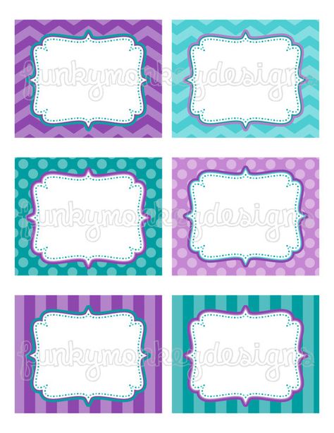 Diy INSTANT DOWNLOAD Ariel Little Mermaid by FMDFunkyMonkeyDesign, $2.00 Mermaid Birthday Free Printables, Mermaid Party Food Labels Free Printable, Mermaid Food Labels Free Printable, Mermaid Labels Free Printables, Mermaid Party Food Labels, Mermaid Food Labels, Free Mermaid Food Label Printables, Mermaid Thank You Tags Printable Free, Mermaid Labels