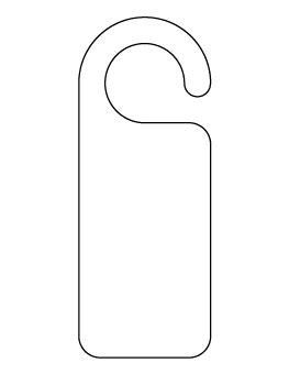 Door Handle Hangers, Door Hanger Template, Want To Draw, Template Google, Paper Template, Door Hanger, Door Handle, Door Hangers, Stuff I Want