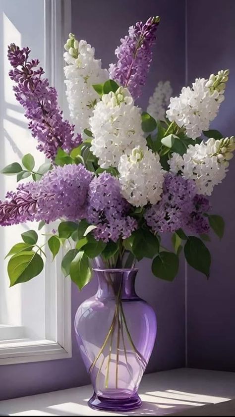 Floral Photography Nature, Flower Arrangements Simple, Beautiful Flower Arrangements, Lilac Flowers, Beautiful Flowers Pictures, Lavender Flowers, Flower Images, Flowers Nature, Beautiful Blooms